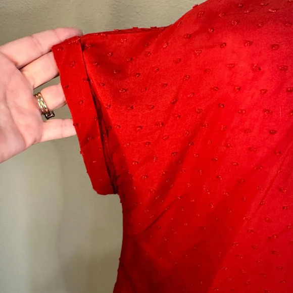 NORDSTROM Pleione Nubby V Neck Blouse - medium - Picture 7 of 10